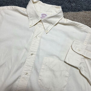 Vintage Brooks Brothers Makers Men’s Shirt Size 17.5 - 5 Made In USA